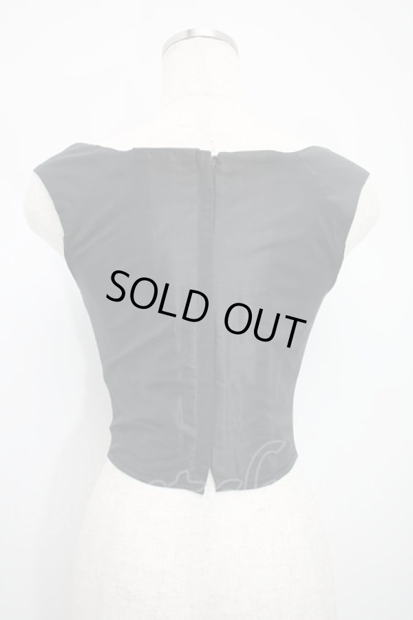 画像2: カラーオーブ刺繍コルセット ヴィヴィアンウエストウッド 中古   22-11-06-101h-1-to-OD-ZH (2)