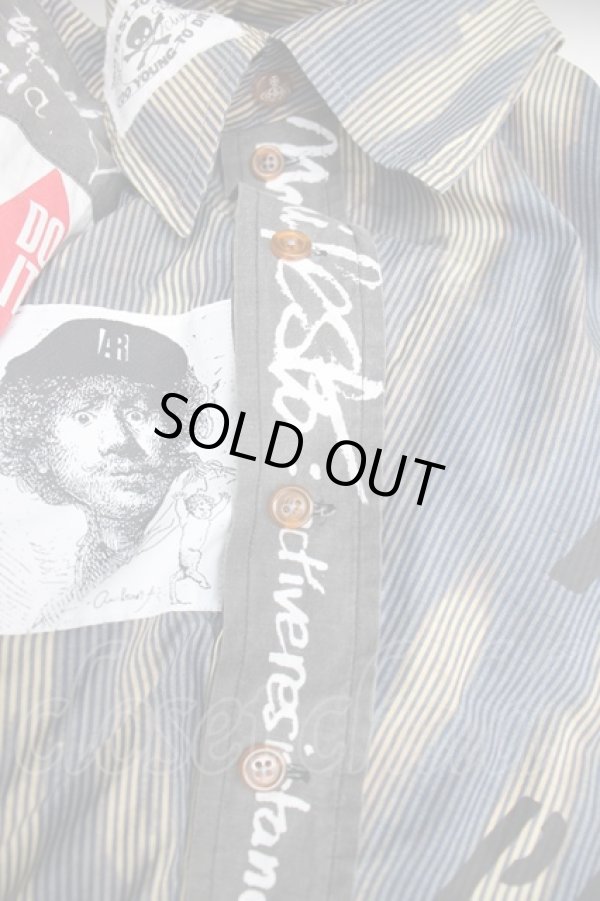 画像4: アナーキーシャツ ヴィヴィアンウエストウッド 中古   22-11-20-002h-1-bl-OD-ZH (4)