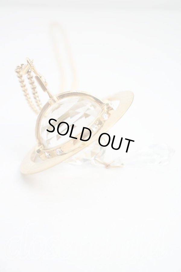 画像2: Crystal Dropジャイアントペンダント ヴィヴィアンウエストウッド 中古   23-04-02-149h-1-nl-OD-ZH (2)