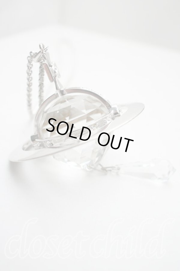 画像2: Crystal Dropジャイアントペンダント ヴィヴィアンウエストウッド 中古   23-04-02-150h-1-nl-OD-ZH (2)