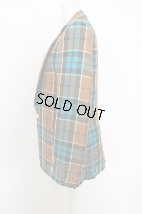 画像3: 【SALE】【28%OFF】タータンチェックウエストコートジャケット ヴィヴィアンウエストウッド MAN 中古   O-23-04-02-040-jc-YM-OS (3)