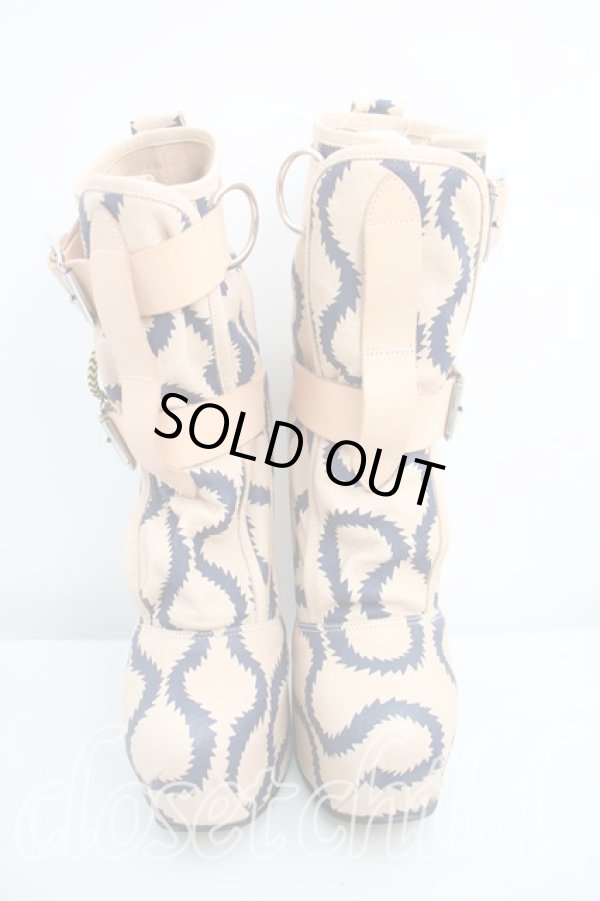 画像2: スクイグルエレベーテッドボンテージブーツ ヴィヴィアンウエストウッド 中古   23-04-23-164h-1-sh-AS-ZH (2)