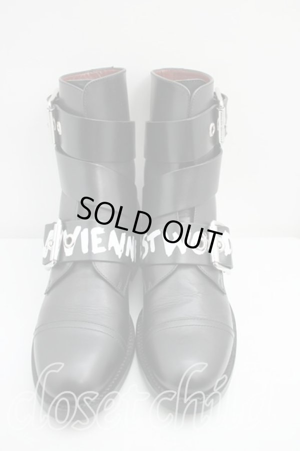 画像2: ALEXブーツ ヴィヴィアンウエストウッド 中古   23-05-14-149h-1-sh-OD-ZH (2)