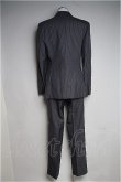 画像2: 【SALE】【10%OFF】 ストライプジャケット&パンツセットアップ ヴィヴィアンウエストウッド MAN 中古   I-23-06-10-026-jc-HD-ZI (2)