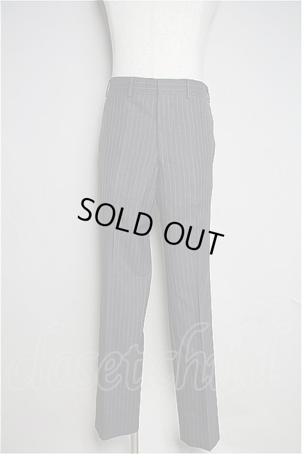 画像3: 【SALE】【10%OFF】 ストライプジャケット&パンツセットアップ ヴィヴィアンウエストウッド MAN 中古   I-23-06-10-026-jc-HD-ZI (3)