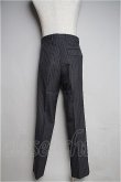 画像4: 【SALE】【10%OFF】 ストライプジャケット&パンツセットアップ ヴィヴィアンウエストウッド MAN 中古   I-23-06-10-026-jc-HD-ZI (4)