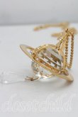 画像2: Crystal Dropジャイアントペンダント ヴィヴィアンウエストウッド 中古   23-07-30-137h-1-nl-OD-ZH (2)