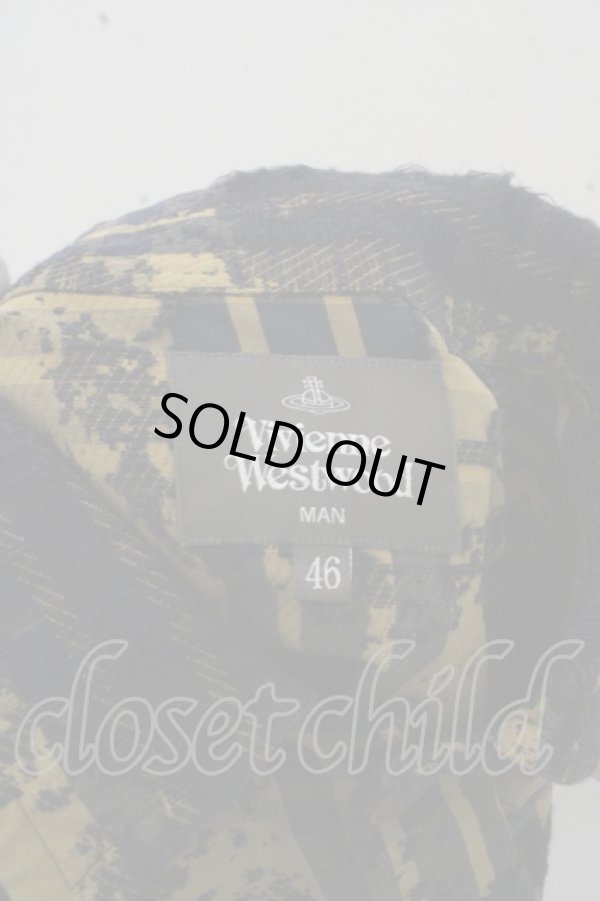 画像5: POWDER PRINT フィールドシャツ ヴィヴィアンウエストウッド MAN 中古   O-23-07-30-073-bl-YM-ZI (5)