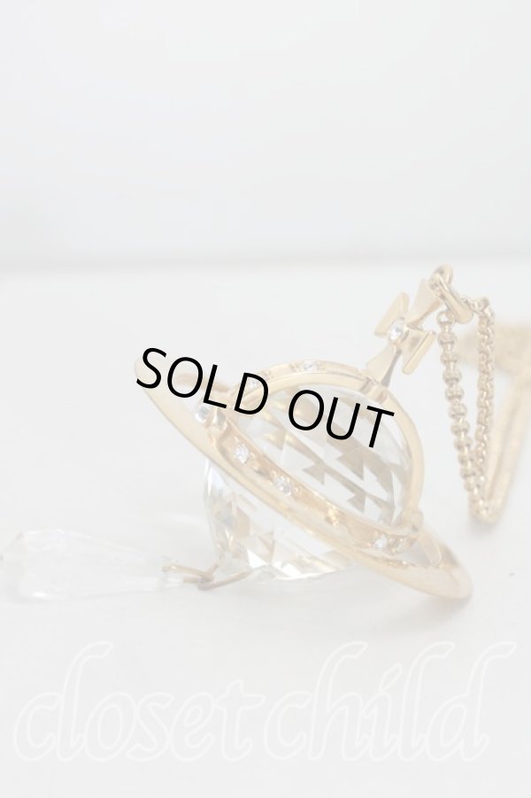 画像2: Crystal Dropジャイアントペンダント ヴィヴィアンウエストウッド 中古   23-08-27-156h-1-nl-OD-ZH (2)