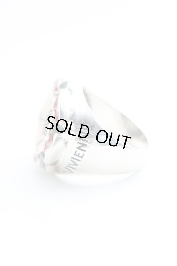 画像2: 【復刻】ローズリング ヴィヴィアンウエストウッド 中古   H-23-08-27-159-rg-AS-ZH (2)