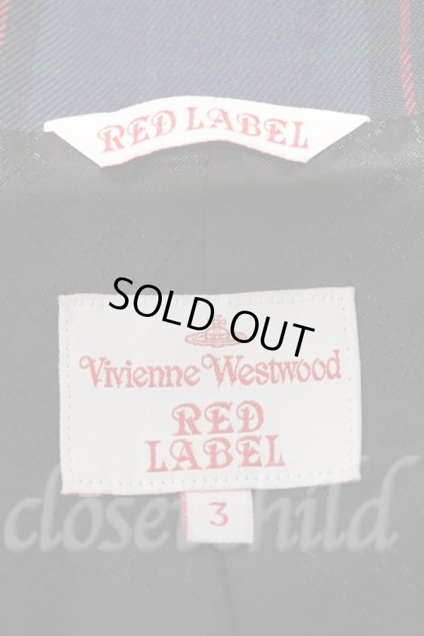 画像3: タータンチェック ラブジャケット ヴィヴィアンウエストウッド 中古   I-23-08-31-002-jc-HD-ZI (3)