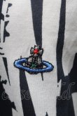 画像3: ヴィヴィアンウエストウッド 中古 / 総柄Tシャツ L 紺ｘ白  S-25-07-13-003-to-AS-ZS (3)