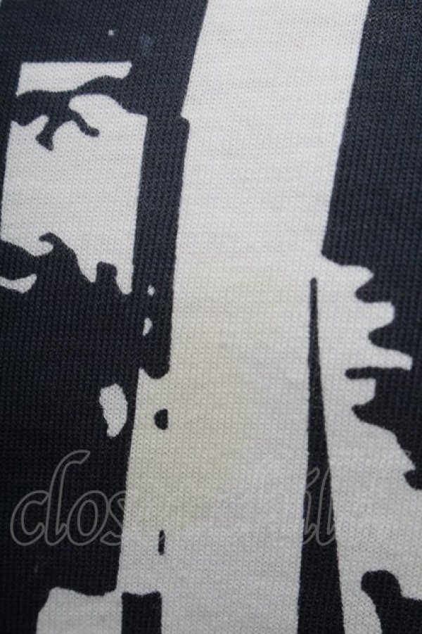 画像4: ヴィヴィアンウエストウッド 中古 / 総柄Tシャツ L 紺x白  S-25-07-13-003-to-AS-ZY (4)