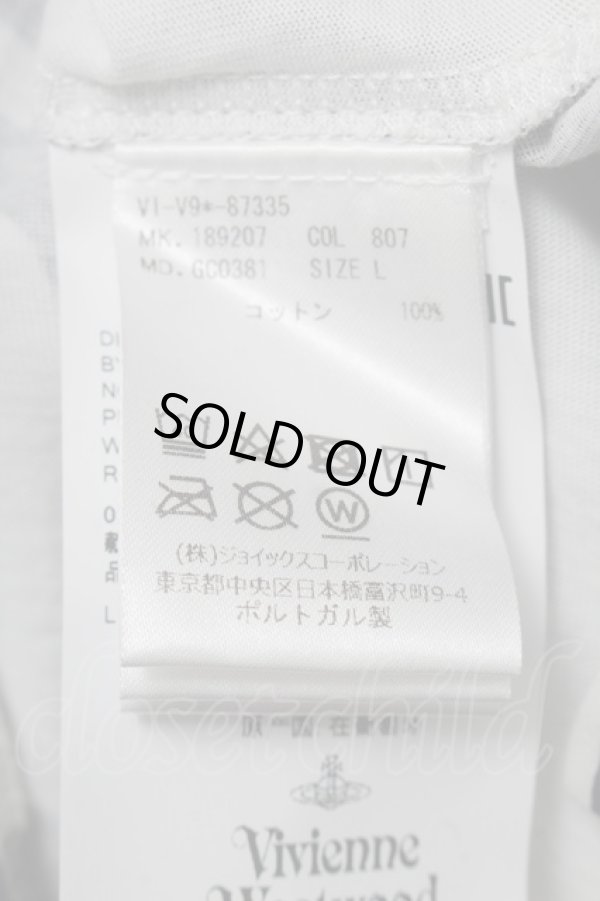 画像6: ヴィヴィアンウエストウッド 中古 / 総柄Tシャツ L 紺ｘ白  S-25-07-13-003-to-AS-ZY (6)
