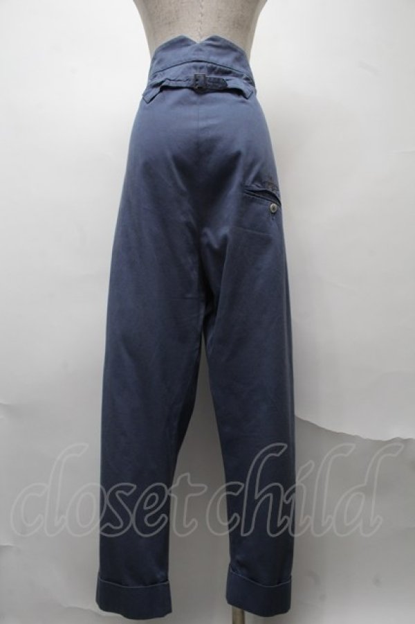 画像2: ヴィヴィアンウエストウッド 中古 / クラシックサムライパンツ 48 ブルー  S-25-07-13-032-pa-AS-ZY (2)