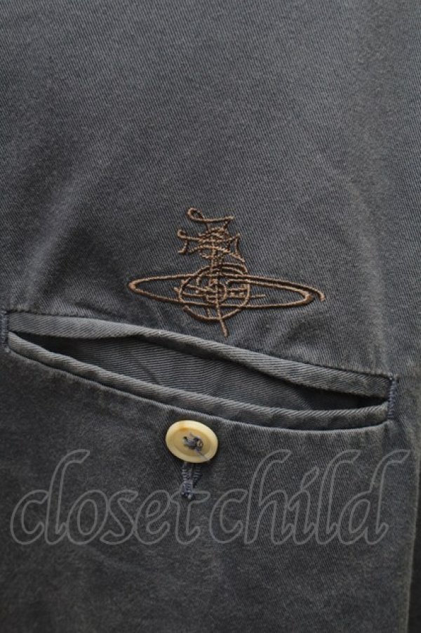 画像3: ヴィヴィアンウエストウッド 中古 / クラシックサムライパンツ 48 ブルー  S-25-07-13-032-pa-AS-ZY (3)