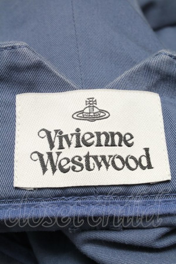 画像4: ヴィヴィアンウエストウッド 中古 / クラシックサムライパンツ 48 ブルー  S-25-07-13-032-pa-AS-ZY (4)