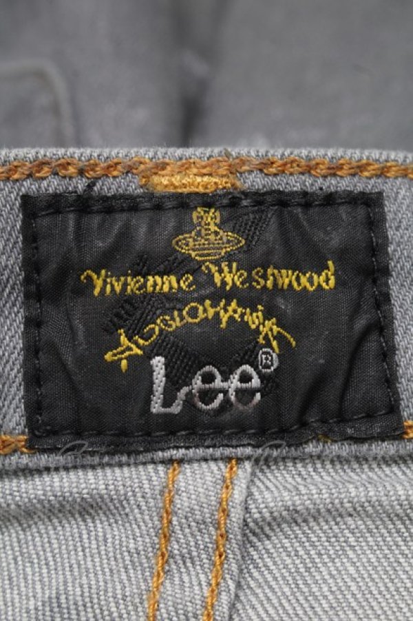 画像5: ヴィヴィアンウエストウッド Anglomania and Lee 中古 / /PIN UPショートパンツ W27 グレー  S-25-07-13-033-pa-AS-ZS (5)