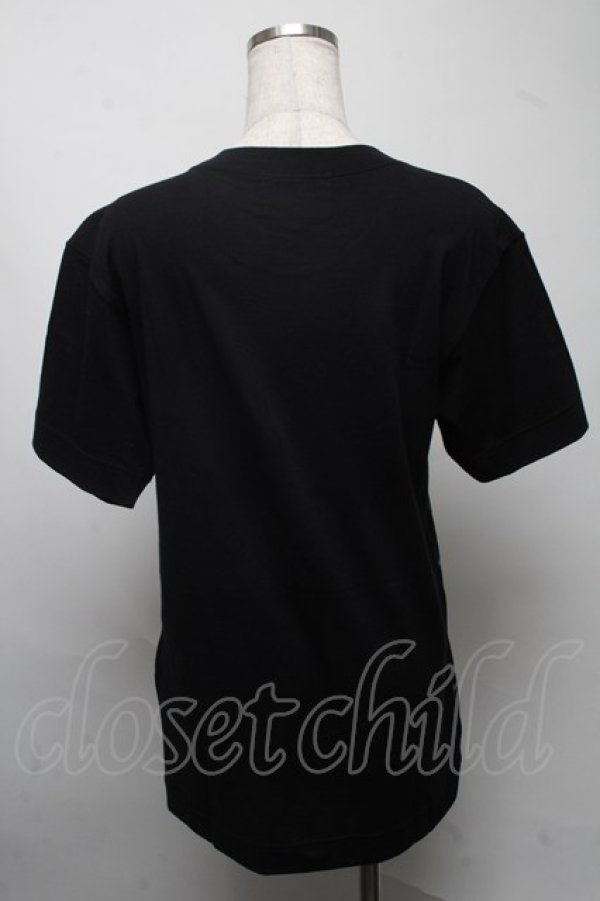 画像2: ヴィヴィアンウエストウッド MAN 中古 / GAIA with LINE ORBリラックスTシャツ 42 黒  S-25-07-13-005-ts-AS-ZY (2)