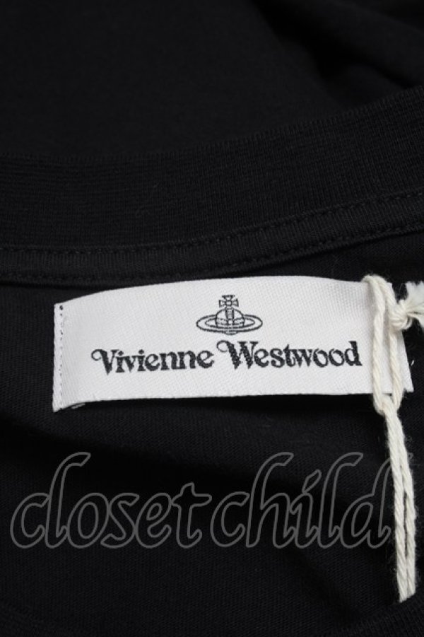 画像3: ヴィヴィアンウエストウッド 中古 / SPRAY ORB CLASSIC Tシャツ  黒  S-25-07-13-007-bl-HR-ZS (3)