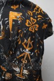 画像3: ヴィヴィアンウエストウッド 中古 //総柄ワンピース 40 黒  S-25-07-13-009-op-AS-ZS (3)