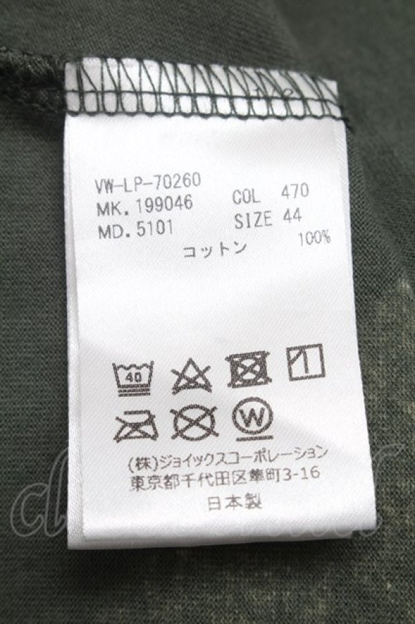 画像5: ヴィヴィアンウエストウッド MAN 中古 / フリーダムファイタークラシック半袖Tシャツ 44 カーキ  S-25-07-13-010-ts-AS-ZS (5)