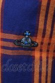 画像3: ヴィヴィアンウエストウッド MAN 中古 / チェックシャツ 46 オレンジｘ紺  S-25-07-13-013-ts-AS-ZS (3)