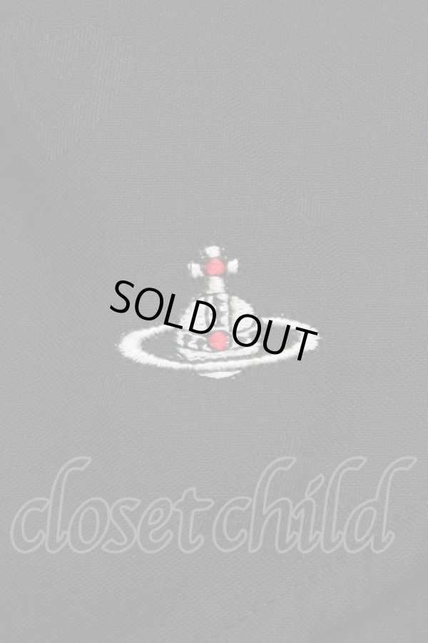 画像4: ヴィヴィアンウエストウッド 中古 / ハートブラウス 2 黒  S-25-07-13-015-bl-AS-ZH (4)