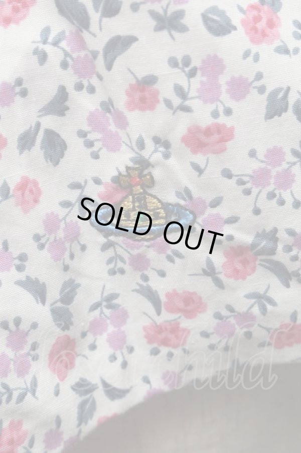 画像3: ヴィヴィアンウエストウッド 中古 / 小花柄シャツ  ピンク  S-25-07-13-016-bl-AS-ZY (3)