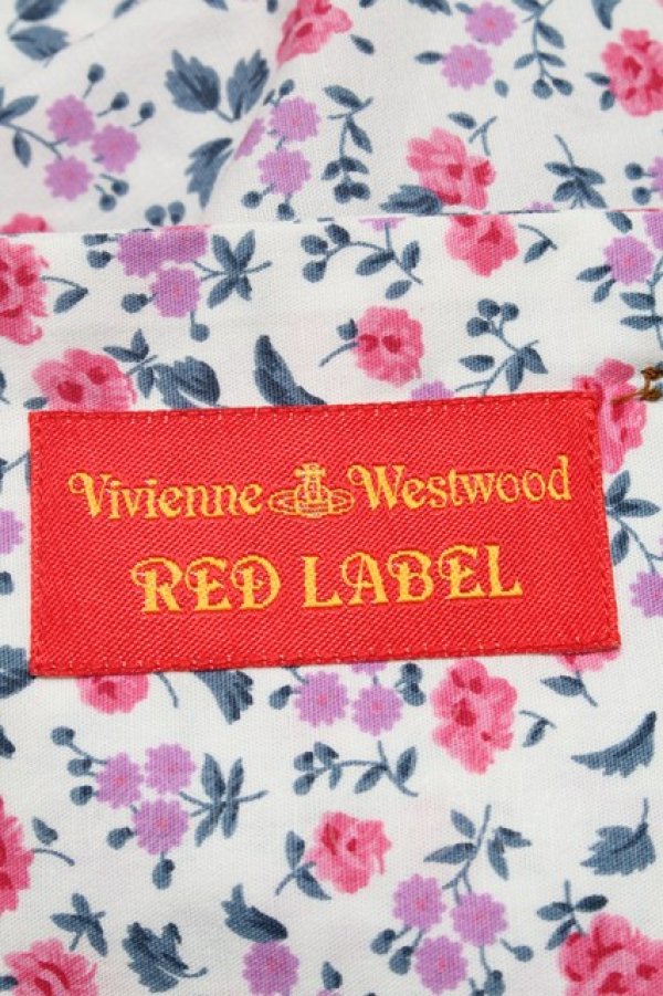 画像4: ヴィヴィアンウエストウッド 中古 / 小花柄シャツ  ピンク  S-25-07-13-016-bl-AS-ZY (4)