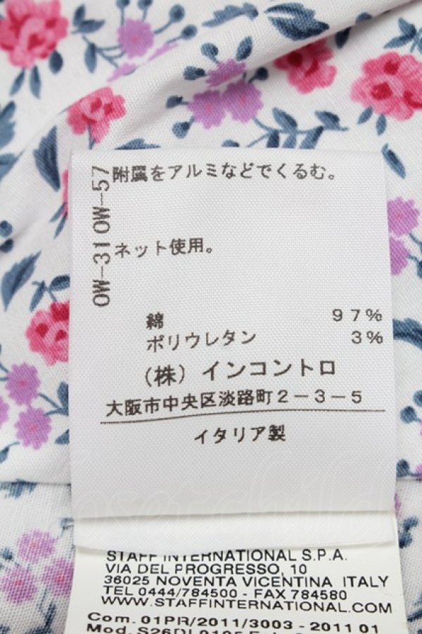 画像5: ヴィヴィアンウエストウッド 中古 / 小花柄シャツ  ピンク  S-25-07-13-016-bl-AS-ZY (5)