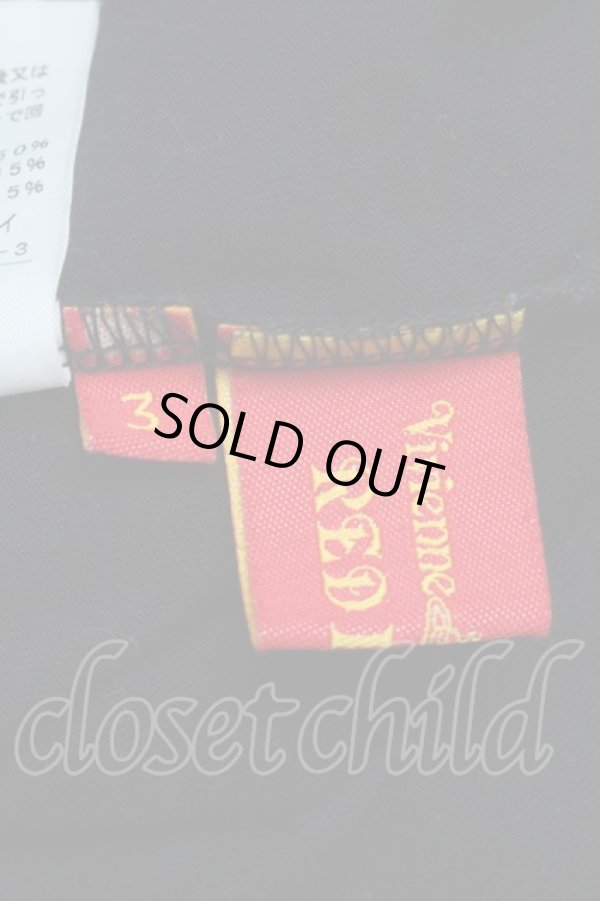 画像3: ヴィヴィアンウエストウッド 中古 / ロゴプリントカットソー 3 黒  S-25-07-13-017-to-AS-ZS (3)