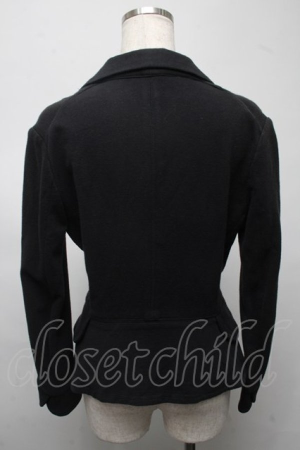 画像2: ヴィヴィアンウエストウッド 中古 / /スウェットラブジャケット 2 黒  S-25-07-13-021-jc-AS-ZS (2)