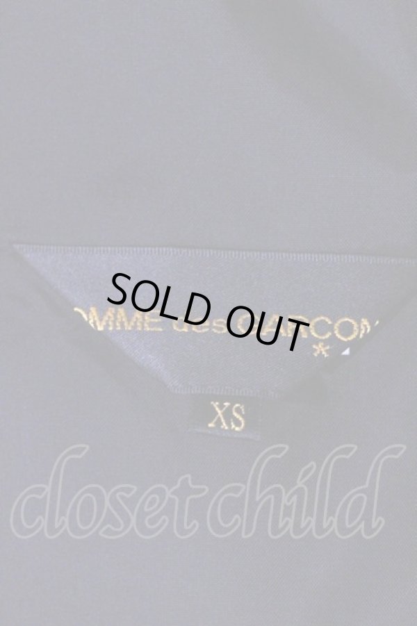 画像3: COMME des GARCONS / 変形燕尾コート XS 黒 I-24-03-08-003-co-HD-ZI (3)