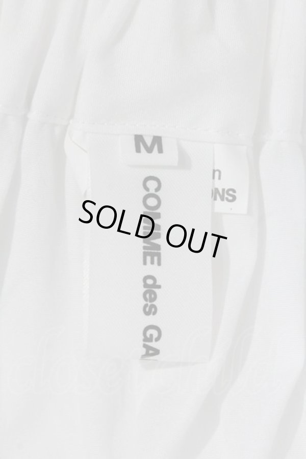 画像3: COMME des GARCONS / ティアードスカート M ホワイト I-24-09-10-002-sk-HD-ZI (3)