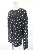 画像3: COMME des GARCONS / ドット長袖カットソー  黒Ｘ白 I-26-07-29-019-to-SA-ZI (3)