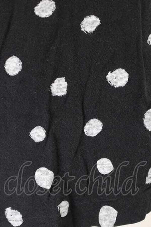 画像4: COMME des GARCONS / ドット長袖カットソー  黒Ｘ白 I-26-07-29-019-to-SA-ZI (4)