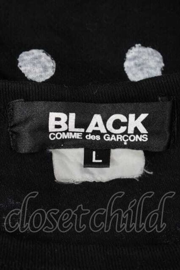 画像5: COMME des GARCONS / ドット長袖カットソー  黒Ｘ白 I-26-07-29-019-to-SA-ZI (5)