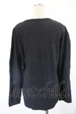 画像2: COMME des GARCONS / 筆記体プリントカットソー L 黒Ｘ白 I-26-07-29-020-to-SA-ZI (2)