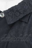 画像4: COMME des GARCONS / シースルー＆レース重ねブラウス L 黒 I-26-07-29-021-bl-SA-ZI (4)