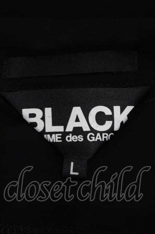 画像5: COMME des GARCONS / シースルー＆レース重ねブラウス L 黒 I-26-07-29-021-bl-SA-ZI (5)
