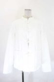 画像1: COMME des GARCONS / チャイナシャツジャケット S 白 I-26-07-29-024-jc-SA-ZI (1)