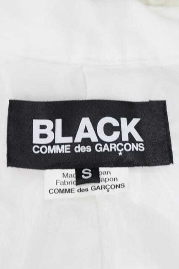 画像7: COMME des GARCONS / チャイナシャツジャケット S 白 I-26-07-29-024-jc-SA-ZI (7)
