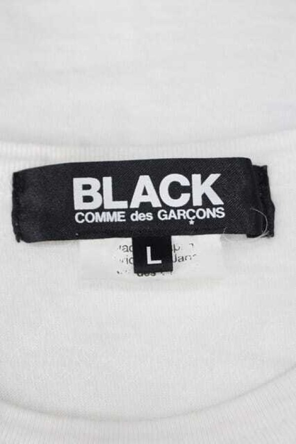画像5: COMME des GARCONS / まるプリントＴシャツ L 白Ｘ黒 I-26-07-29-003-to-SA-ZI (5)
