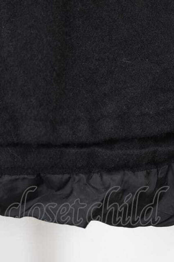 画像5: COMME des GARCONS / ウール縮絨トレンチコート S 黒 I-26-07-29-026-co-SA-ZI (5)