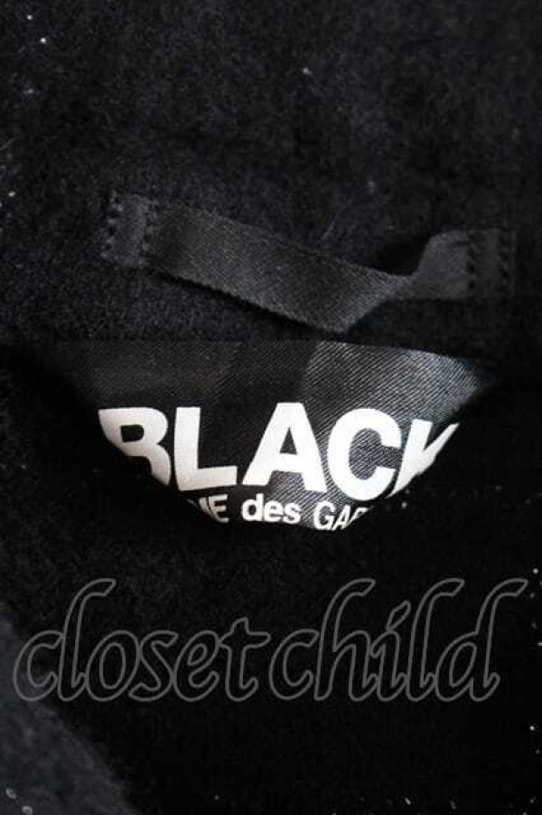 画像5: COMME des GARCONS / ラメチェックブルゾン M 黒Ｘラメ I-26-07-29-027-jc-SA-ZI (5)