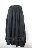 画像1: COMME des GARCONS / 無地スカート M 黒 I-26-07-29-036-sk-SA-ZI (1)