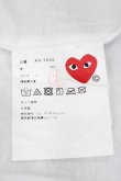 画像6: COMME des GARCONS / プリンテッドカモハートＴシャツ L 白ＸカーキＸ赤 I-26-07-29-006-to-SA-ZI (6)