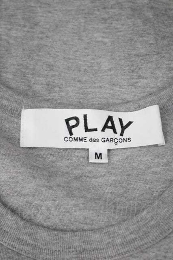 画像4: COMME des GARCONS / プリントロゴＴシャツ M グレー I-26-07-29-001-to-SA-ZI (4)