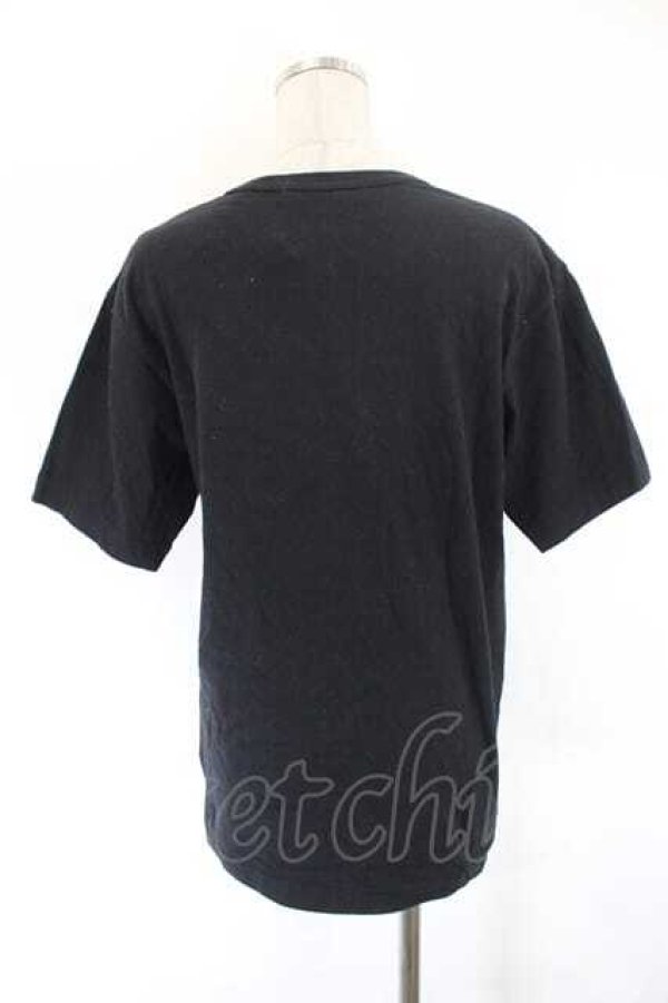 画像2: COMME des GARCONS / ハートモチーフプリントＴシャツ L 黒Ｘ赤Ｘ白 I-26-07-29-008-to-SA-ZI (2)